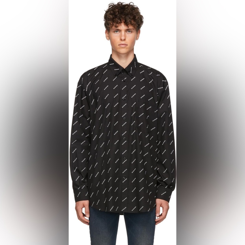 Balenciaga Casual Button-Up Shirt